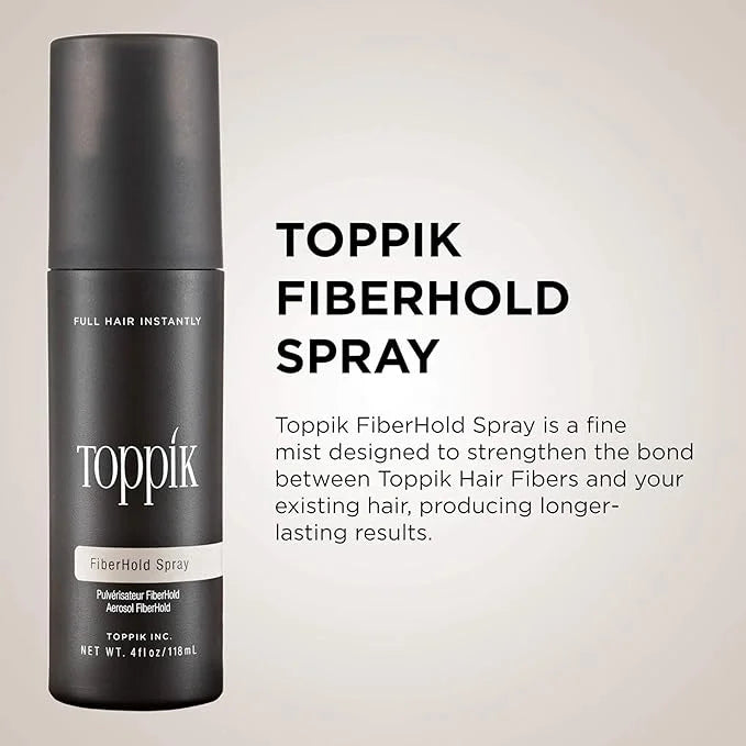 Toppik Fiber Hold Spray, Instant Fuller Looking Hair, 118ml - Buy Online in Pakistan at Cosmia.pk