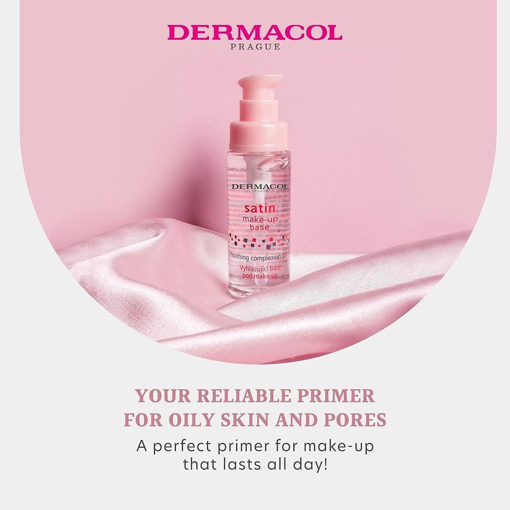 Dermacol Satin Makeup Base Smoothing Complexion Primer 30ml - Buy Online in Pakistan at Cosmia.pk