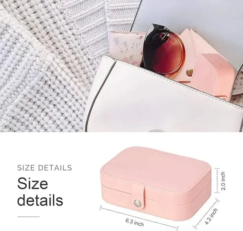 Velvet Multi‑function Jewelry Storage Box - Buy Online in Pakistan at Cosmia.pk