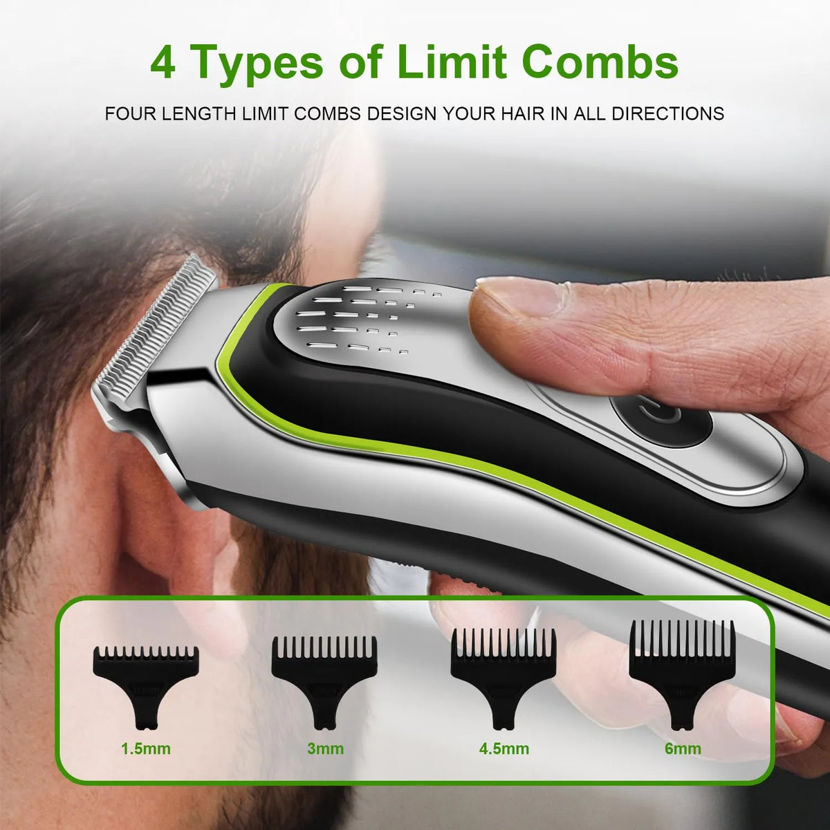Kemei KM-1257 Hair Cut Machine Beard Trimmer - Buy Online in Pakistan at Cosmia.pk