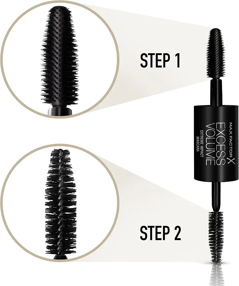 Max Factor Excess Volume Extreme Impact Black Mascara - Buy Online in Pakistan at Cosmia.pk