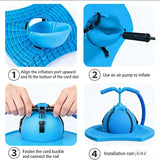 Balance Jumping Ball with Handle and Ball Pump - Buy Online in Pakistan at Cosmia.pk
