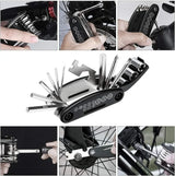 16 in 1 Bike Repair Tool Kit, Portable Multi Function Accessories Set - Buy Online in Pakistan at Cosmia.pk