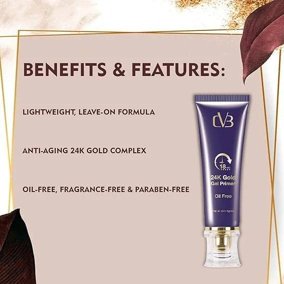 CVB 24K Gold Gel Primer - Buy Online in Pakistan at Cosmia.pk