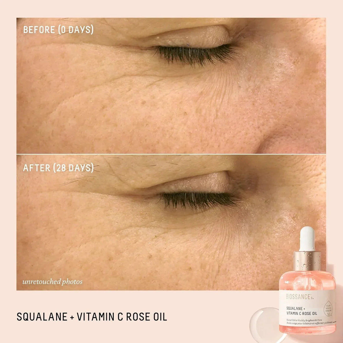 Biossance Squalane + Vitamin C Rose Oil 30ml Made in USA - Buy Online in Pakistan at Cosmia.pk