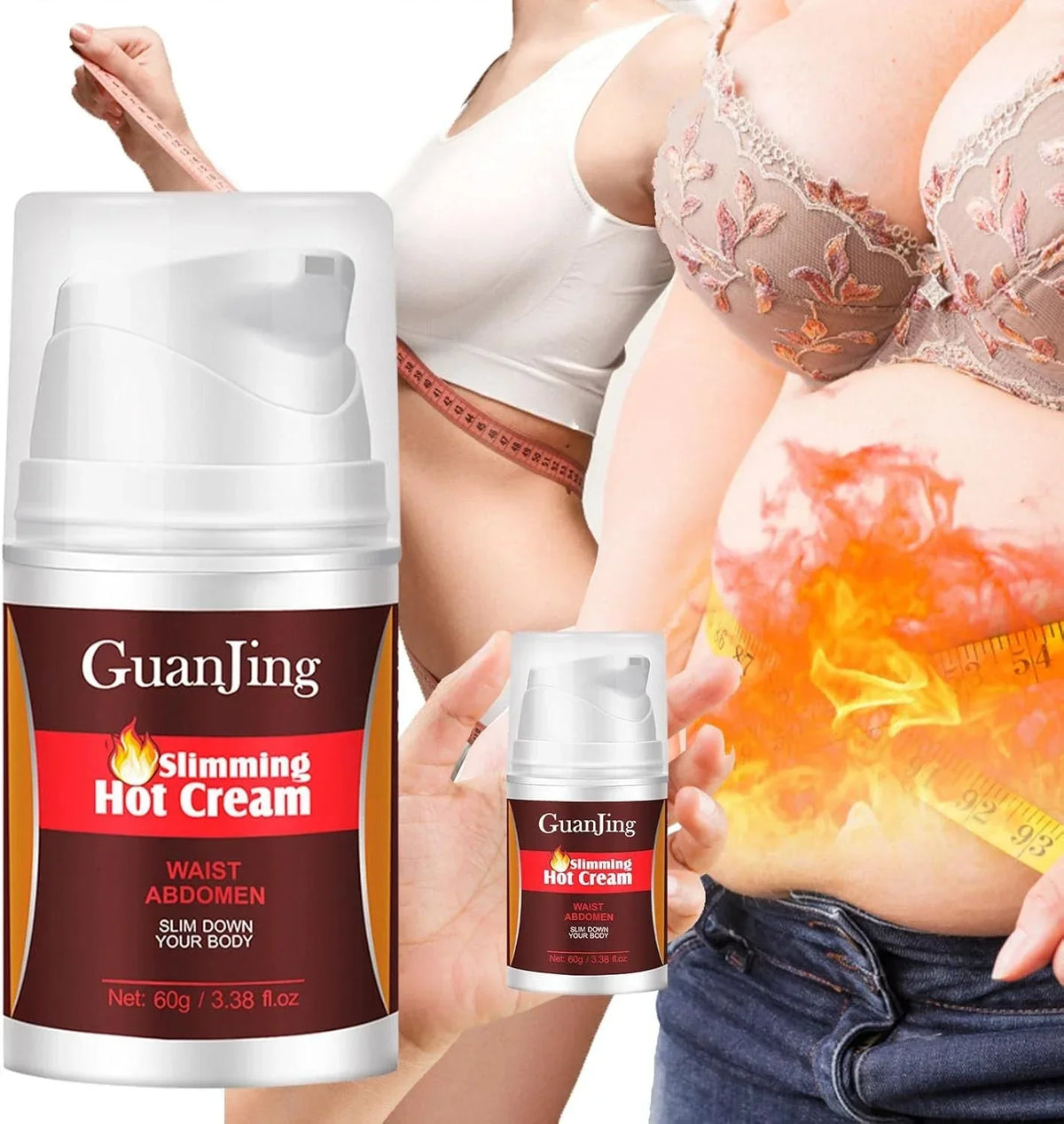 Guanjing Belly Fat Burner Cream for Women - 60g - Buy Online in Pakistan at Cosmia.pk
