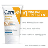 CeraVe Hydrating Mineral Sunscreen Broad Spectrum SPF 30 FACE SHEER TINT - Buy Online in Pakistan at Cosmia.pk