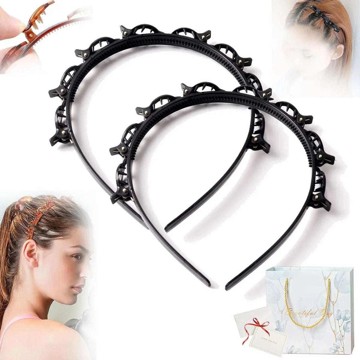 Bangs Hairstyle Hairpin Headband - Each - Buy Online in Pakistan at Cosmia.pk