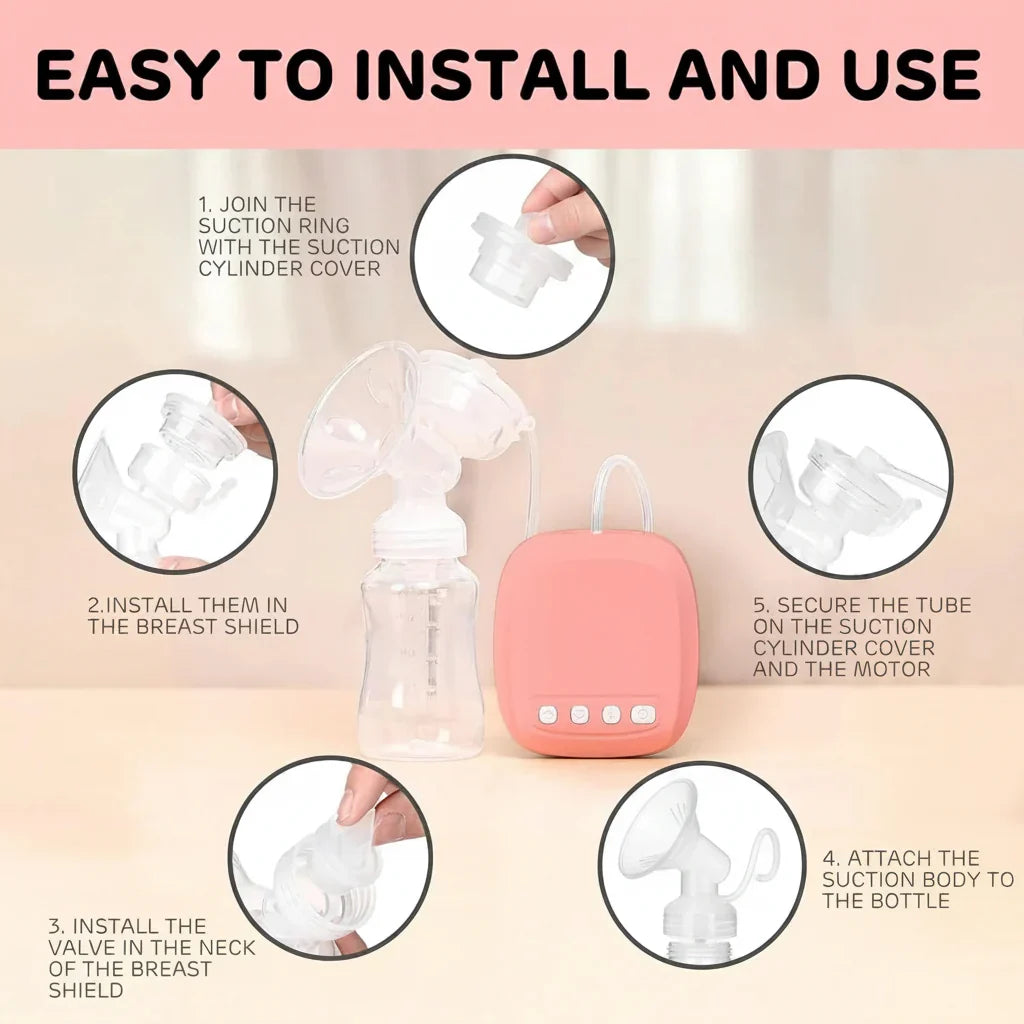 Electric Breast Pump for Soft, Comfortable and Fast Extraction - Buy Online in Pakistan at Cosmia.pk
