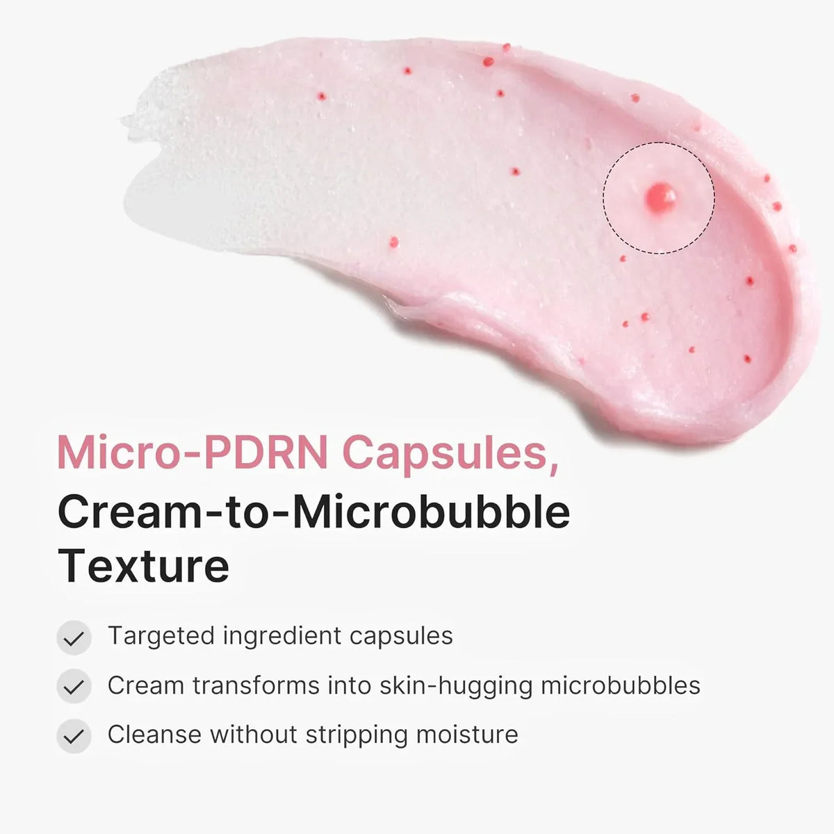 Medicube PDRN Pink Glutathione Capsule Foam Cleanser - 120g - Buy Online in Pakistan at Cosmia.pk