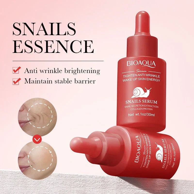 Bioaqua 3pcs/set Turmeric Snail Nicotinamide Moisturizing Face Serum - 30ml - Buy Online in Pakistan at Cosmia.pk