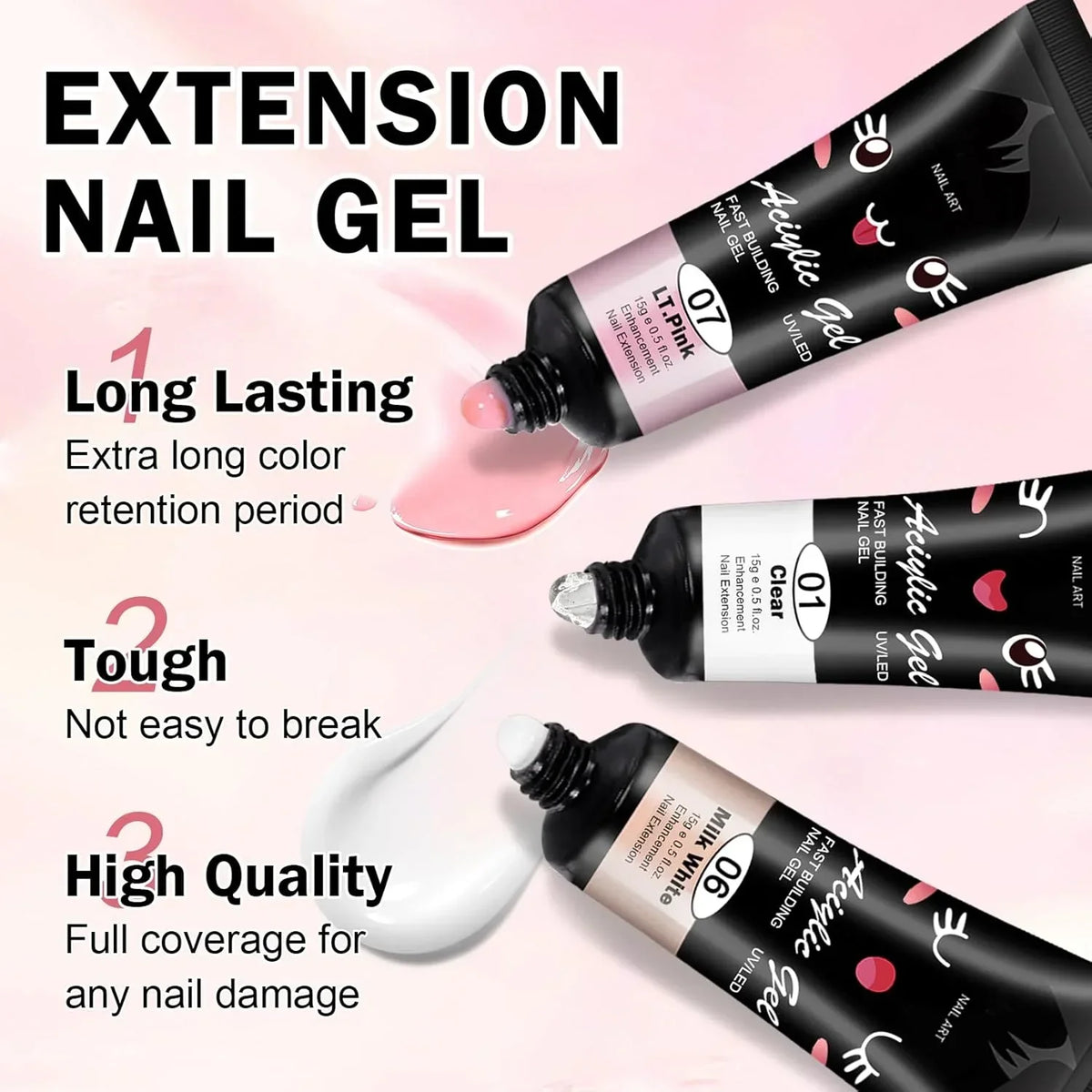 Misscheering Acrylic Gel Nail – Professional Nail Extension & - Buy Online in Pakistan at Cosmia.pk