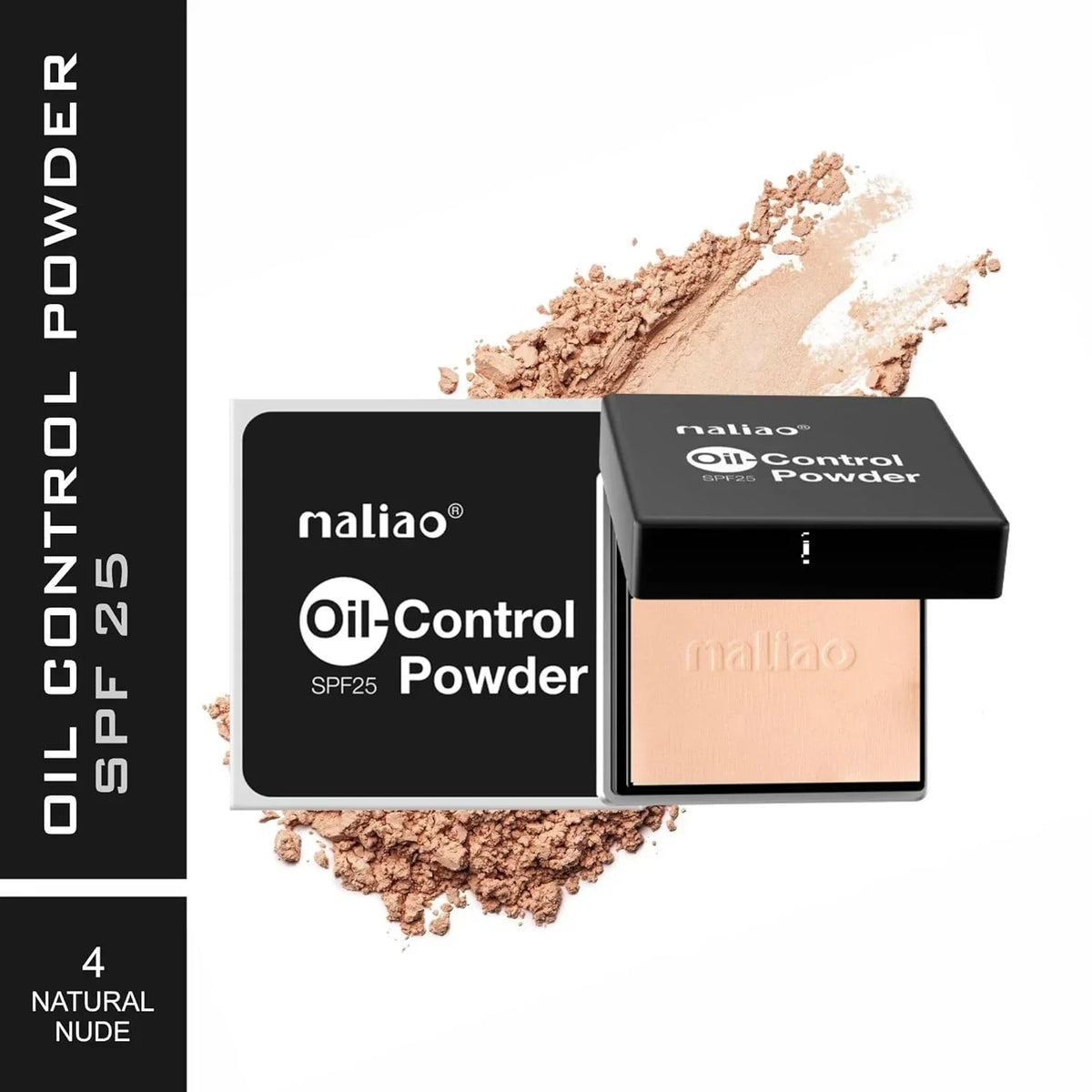 Maliao Cool & Refreshing Oil Control Powder Compact with SPF 25 - Buy Online in Pakistan at Cosmia.pk