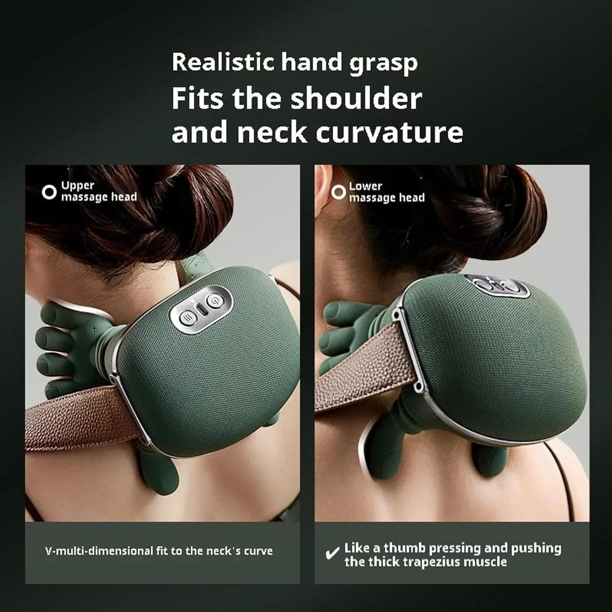 Shoulder and Neck Bionic Heated Massager with Fingers - Buy Online in Pakistan at Cosmia.pk