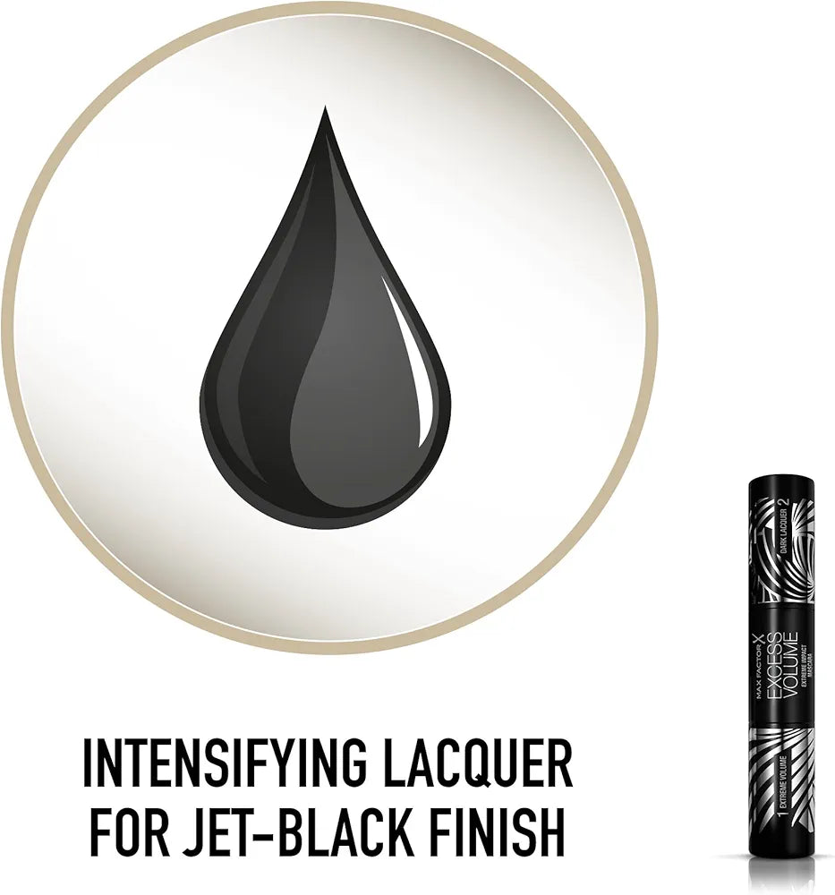 Max Factor Excess Volume Extreme Impact Black Mascara - Buy Online in Pakistan at Cosmia.pk