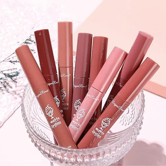 Dragon Ranee Matte Lip Gloss Set (6 Pcs) - Buy Online in Pakistan at Cosmia.pk