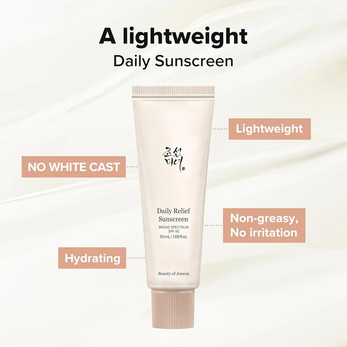 Beauty of Joseon Daily Relief Sunscreen Broad Spectrum SPF 40 – 50ml (Made in Korea) - Buy Online in Pakistan at Cosmia.pk