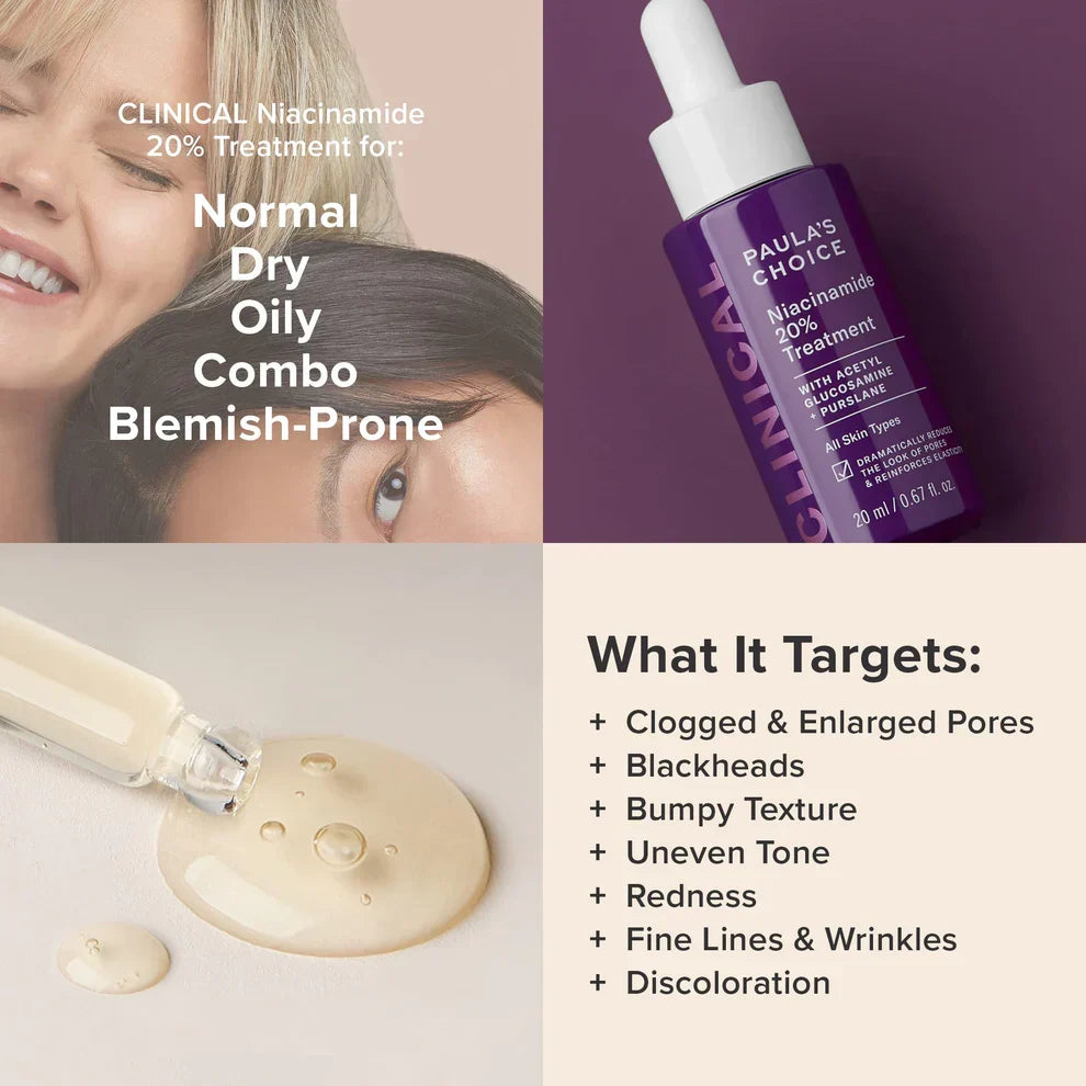 Paula’s Choice Clinical Niacinamide 20% Treatment – 20ml - Buy Online in Pakistan at Cosmia.pk