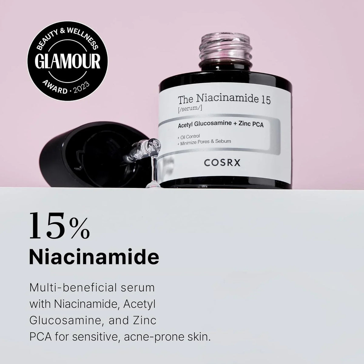 COSRX Niacinamide 15% Face Serum - 20ml - Buy Online in Pakistan at Cosmia.pk