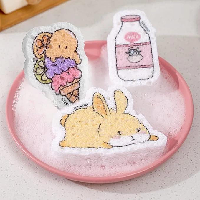 Pop-Up' Cartoon Natural Sponges - Buy Online in Pakistan at Cosmia.pk