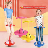 Balance Jumping Ball with Handle and Ball Pump - Buy Online in Pakistan at Cosmia.pk