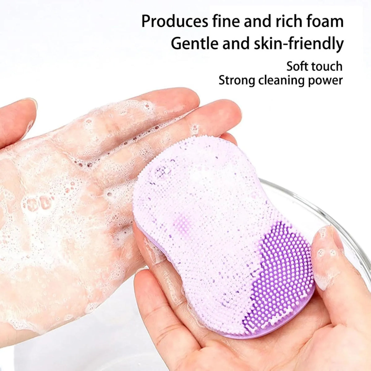 Silicone Finger Facial Cleansing Brush - Buy Online in Pakistan at Cosmia.pk
