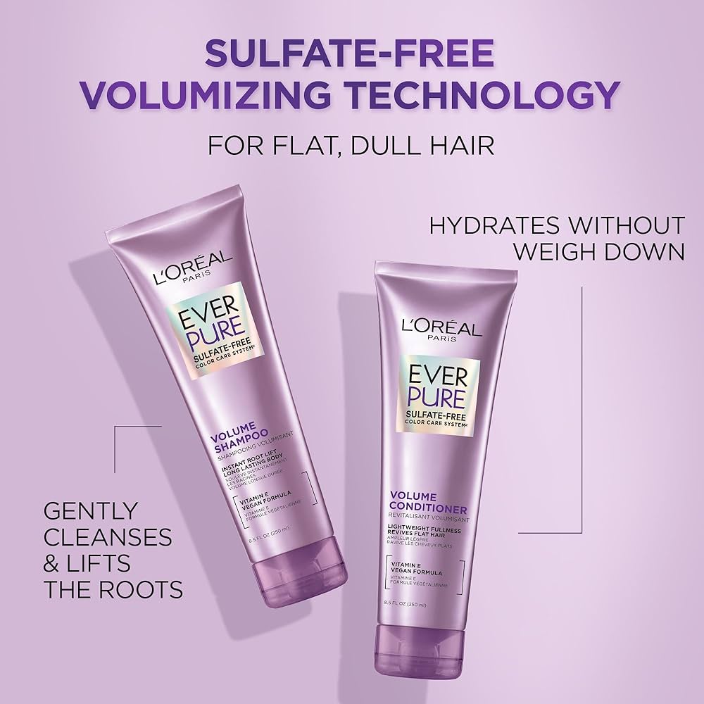 L'Oreal Hair Expert Everpure Volume Shampoo 250ml - Buy Online in Pakistan at Cosmia.pk