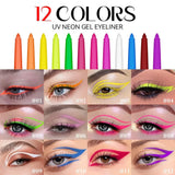 Cool Story Neon Eyeliner Pencils Set Waterproof Smudge-Proof (12 - Buy Online in Pakistan at Cosmia.pk