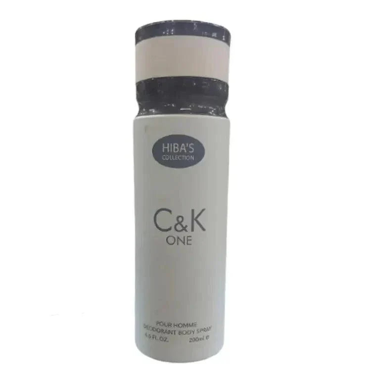 Hiba's Collection C&K One Pour Homme Deodorant Body Spray – 200ml - Buy Online in Pakistan at Cosmia.pk