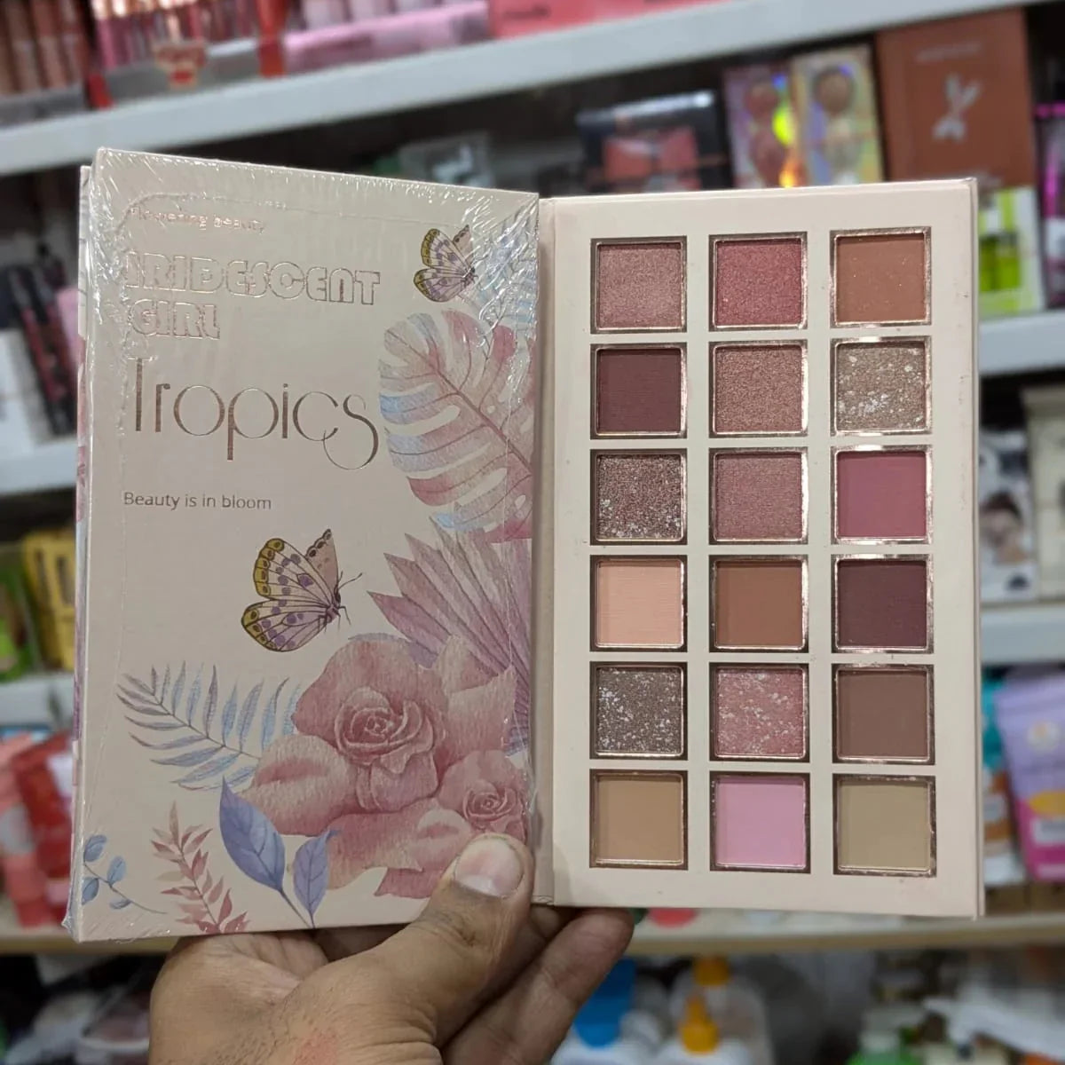 Tropic 18 color eyeshadow Palette - Buy Online in Pakistan at Cosmia.pk