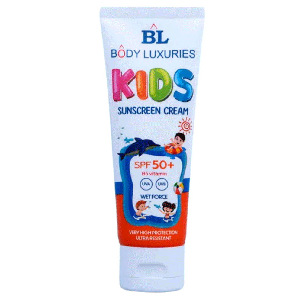 Body Luxuries Kids Sunscreen Cream 75ml - Buy Online in Pakistan at Cosmia.pk