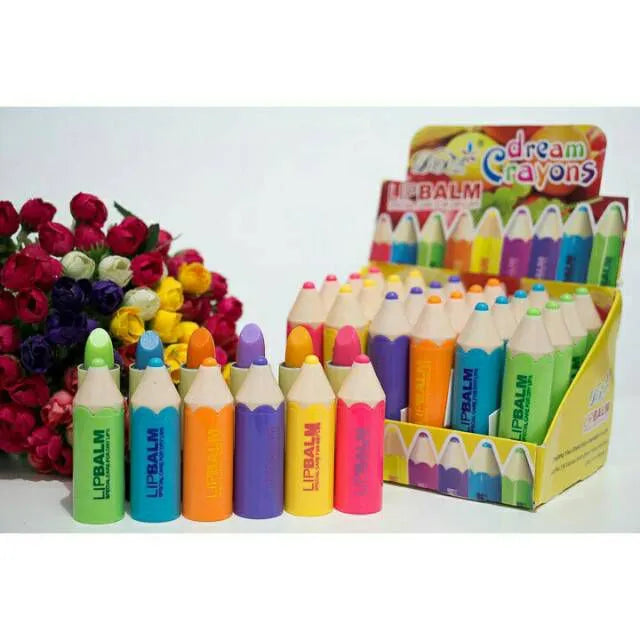 Dream Crayons Pencil LipBalm Set (6 Pcs) - Buy Online in Pakistan at Cosmia.pk
