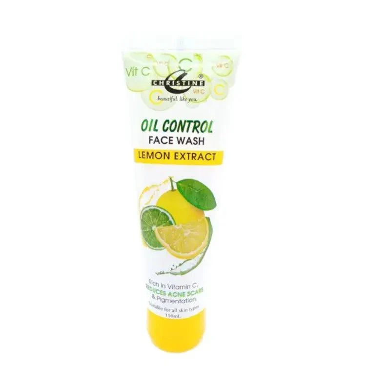 Christine Oil Control Lemon Extract Face Wash 110ml - Buy Online in Pakistan at Cosmia.pk