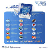 Frozen Collagen 2 in 1 Whitening Caps - 60 Capsules - Buy Online in Pakistan at Cosmia.pk