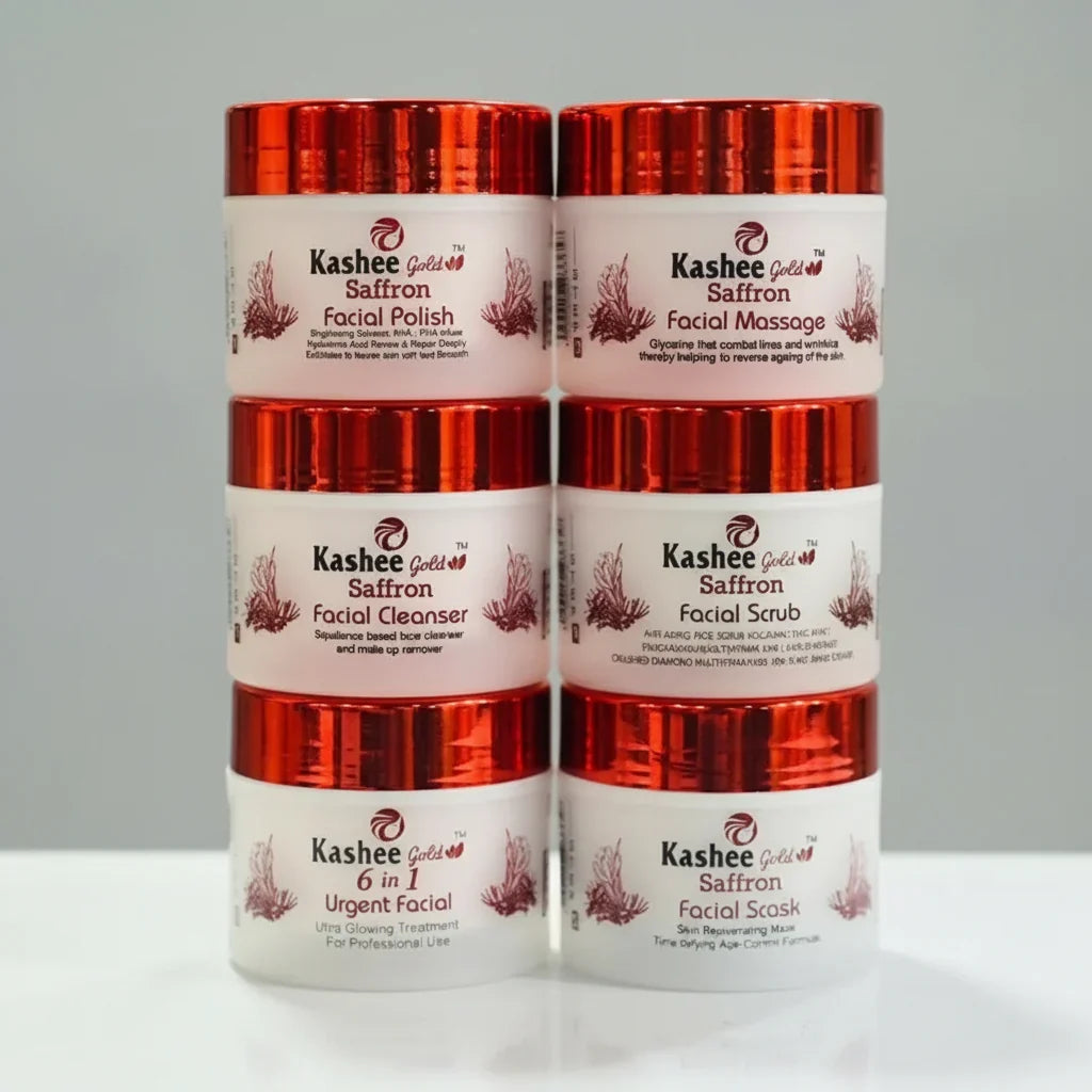 Kashee Gold Saffron Facial Kit - Buy Online in Pakistan at Cosmia.pk