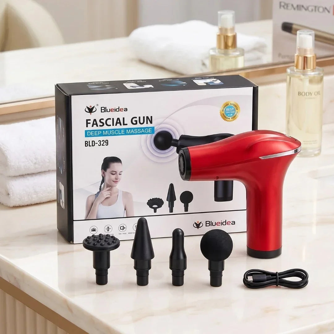 Blueidea Professional Deep Muscle Massager Gun BLD-329 - Buy Online in Pakistan at Cosmia.pk