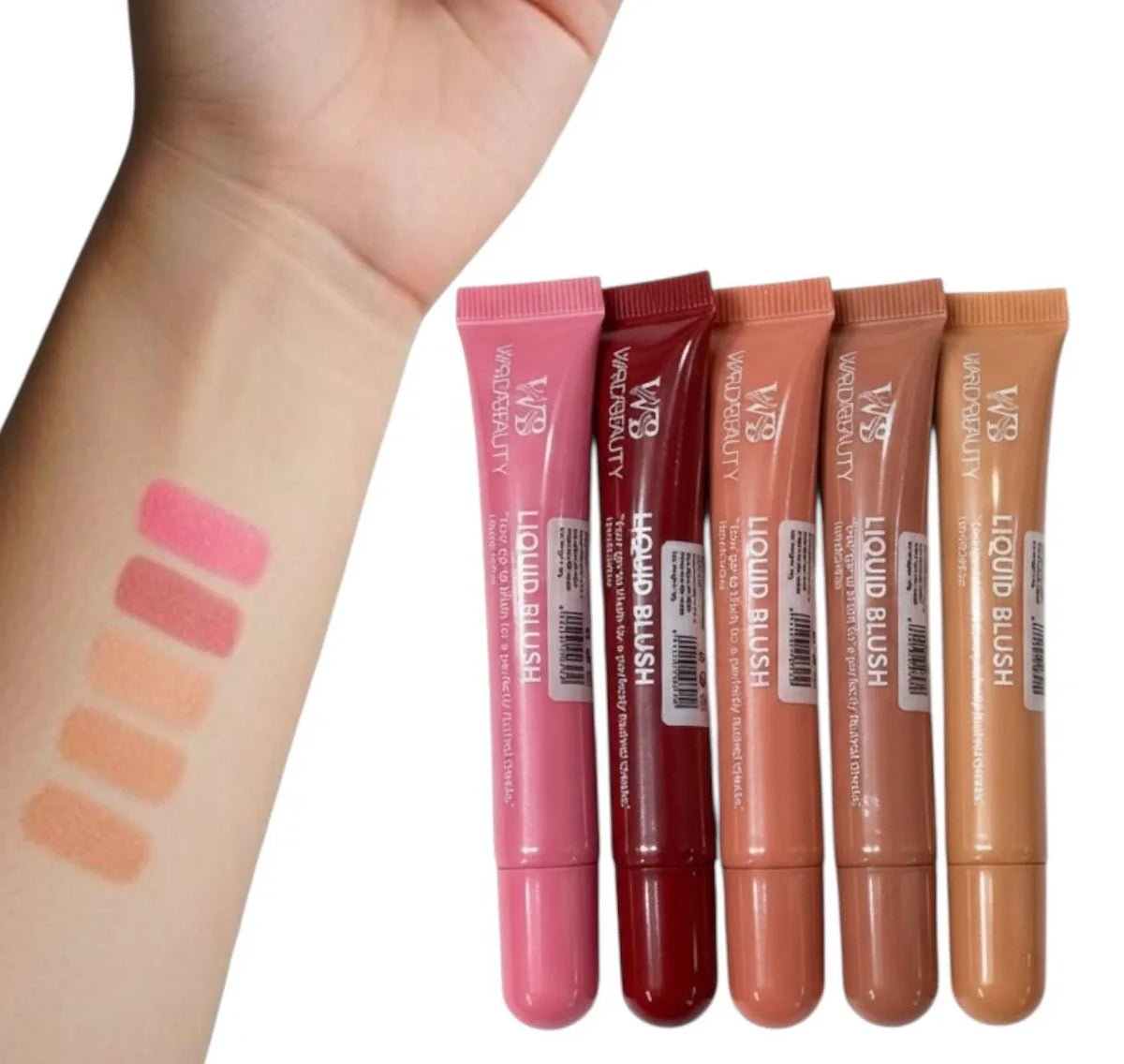Warda Beauty Liquid Blush - Pack Of 5 - Buy Online in Pakistan at Cosmia.pk