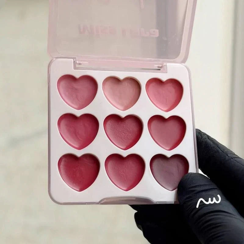 Miss Lara Heart Candy Solid lipstick Ultimate candy love Lip Palette - Buy Online in Pakistan at Cosmia.pk
