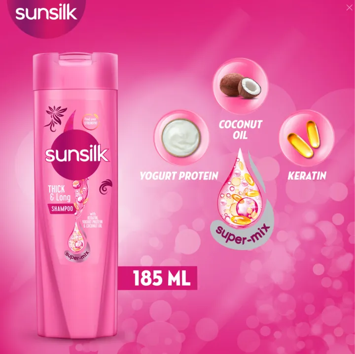 Sunsilk Shampoo Thick & Long - Buy Online in Pakistan at Cosmia.pk
