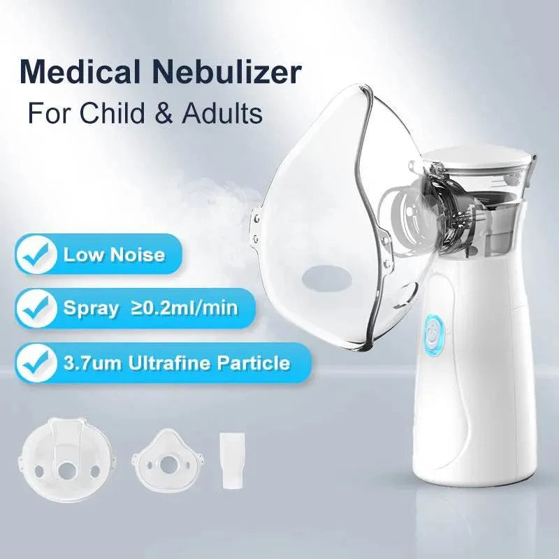 Mesh Portable Nebulizer Machine with Mask - Buy Online in Pakistan at Cosmia.pk