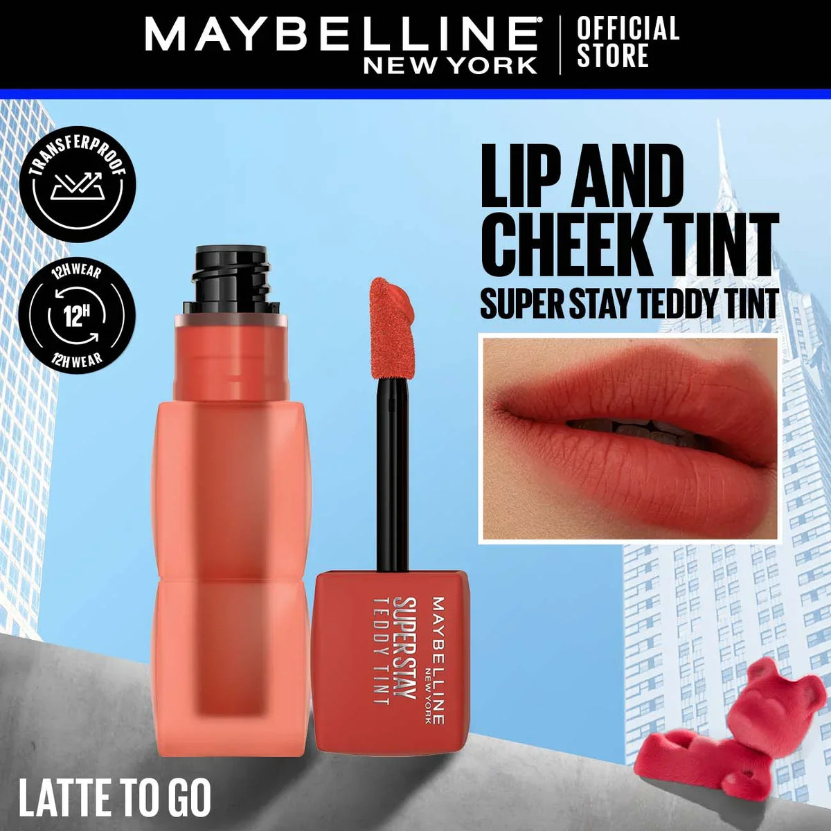 Original Maybelline - New York Superstay Teddy Tint - Buy Online in Pakistan at Cosmia.pk
