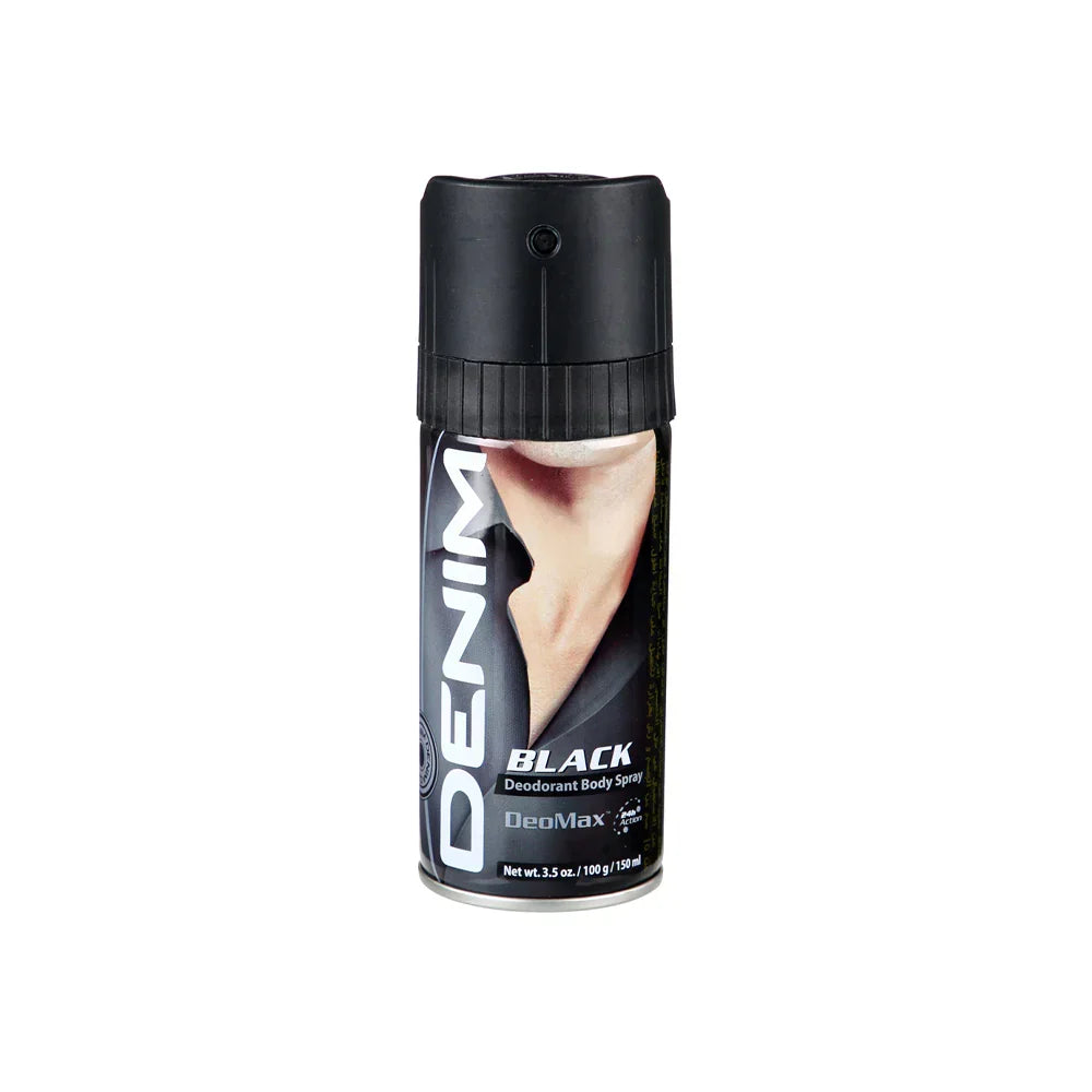 Denim Black Bodyspray 150ml - Buy Online in Pakistan at Cosmia.pk