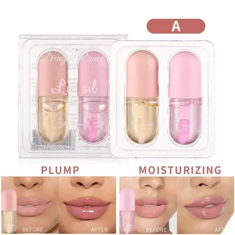 Dragon Ranee 2 Pcs Instant Volumizing Lips Plumper Essential Oil - Buy Online in Pakistan at Cosmia.pk