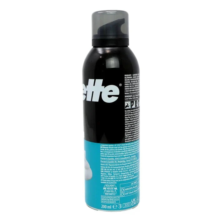 Gillette Shave Foam - 200ml Sensitive Skin - Buy Online in Pakistan at Cosmia.pk