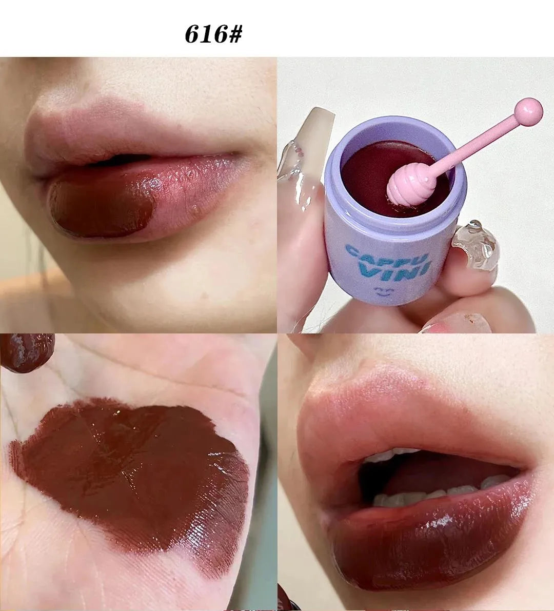 CAPPUVINI Stain-resistant Straw Cup Lip Gloss 3(Pcs) Set - Buy Online in Pakistan at Cosmia.pk