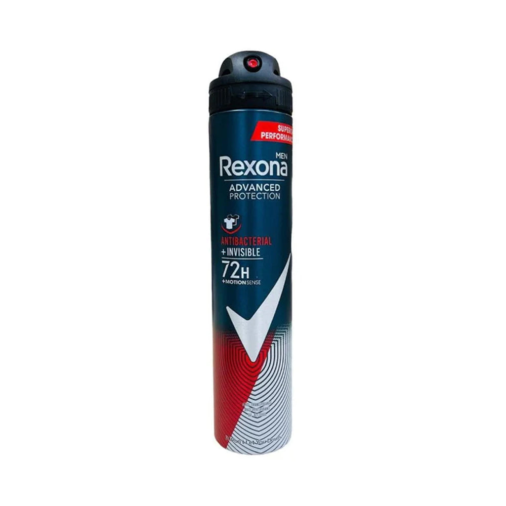 Rexona Men Antibacterial+invisible 72h Body Spray 200ml - Buy Online in Pakistan at Cosmia.pk