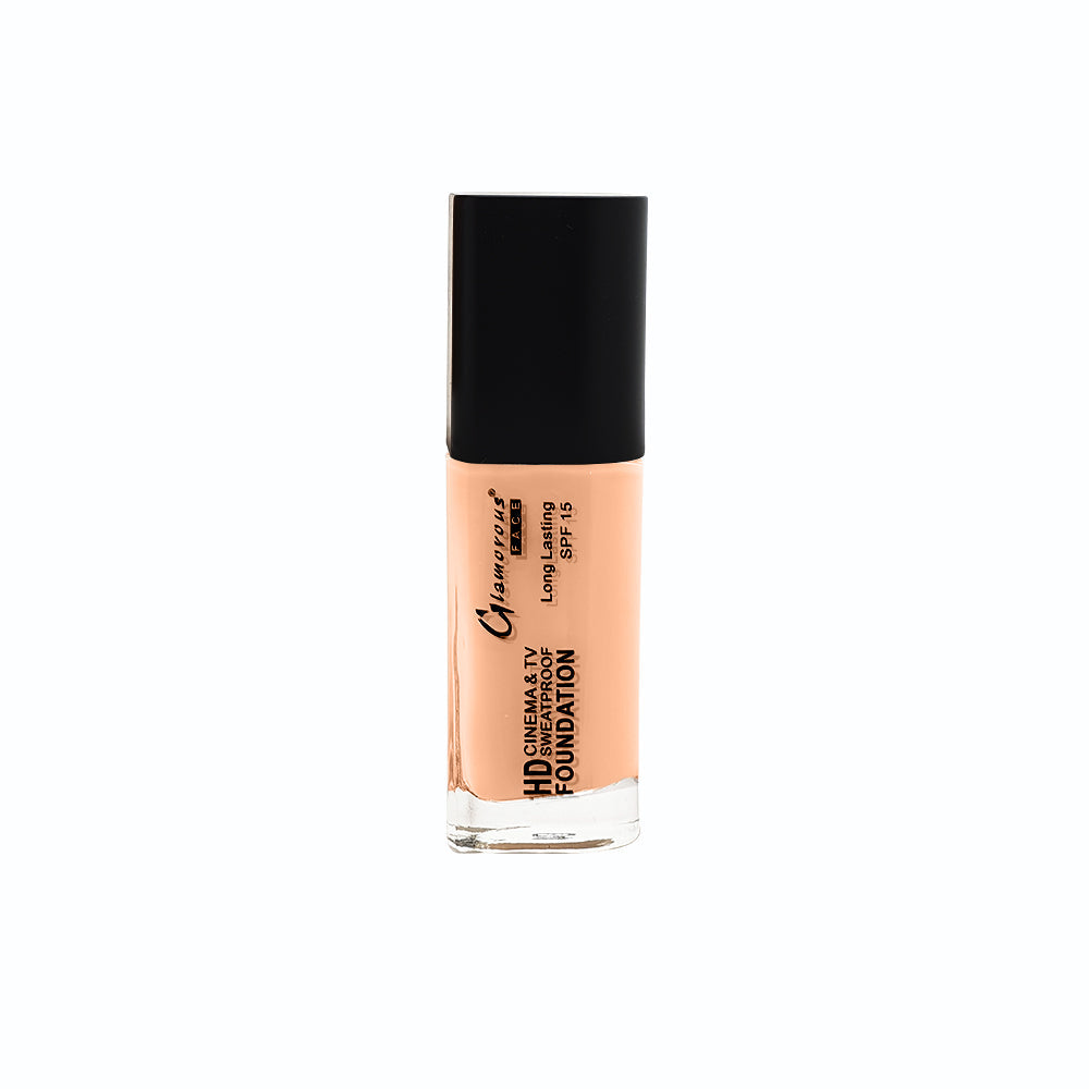 Glamorous Face HD Cinema & TV Waterproof Long Lasting Foundation - Buy Online in Pakistan at Cosmia.pk