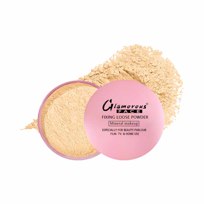 Glamorous Face HD Mineral Matte Finish Fixing Loose Powder - Buy Online in Pakistan at Cosmia.pk