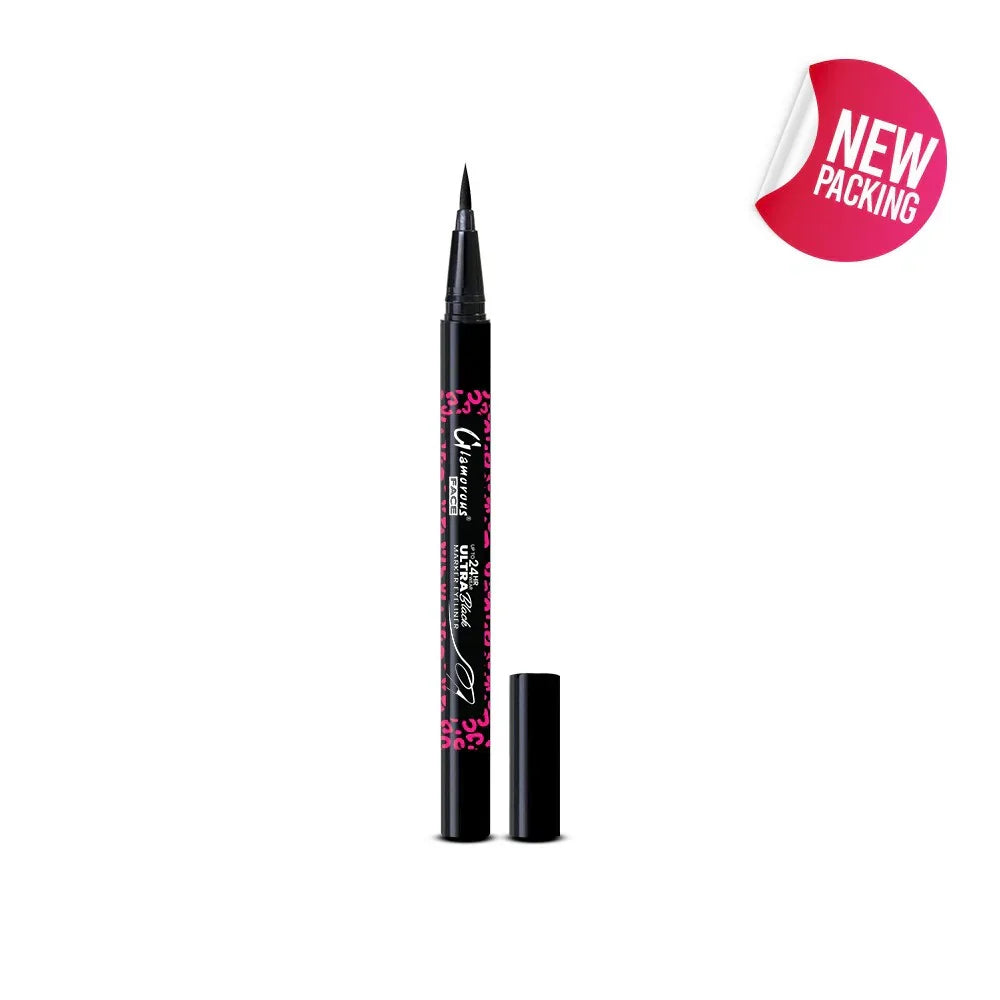 Glamorous Face Ultra Black Marker Eyeliner - Buy Online in Pakistan at Cosmia.pk