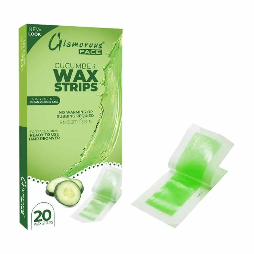 Glamorous Face Body Wax Strips - 4 Flavors - Buy Online in Pakistan at Cosmia.pk